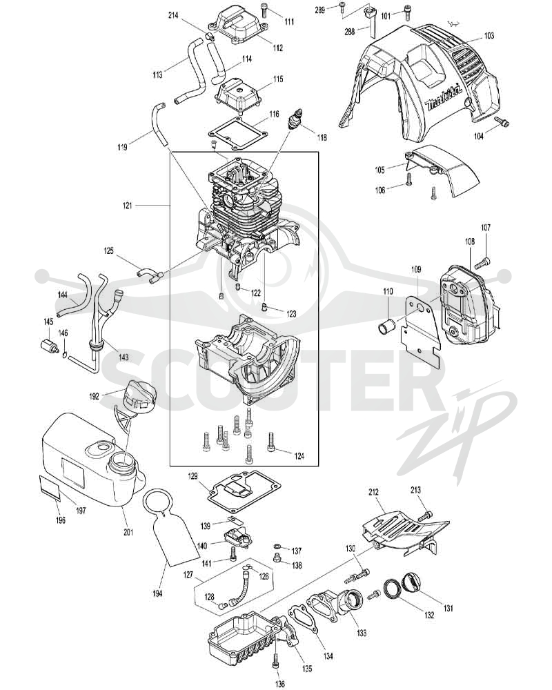 MAKITA EM4350RH схема 4