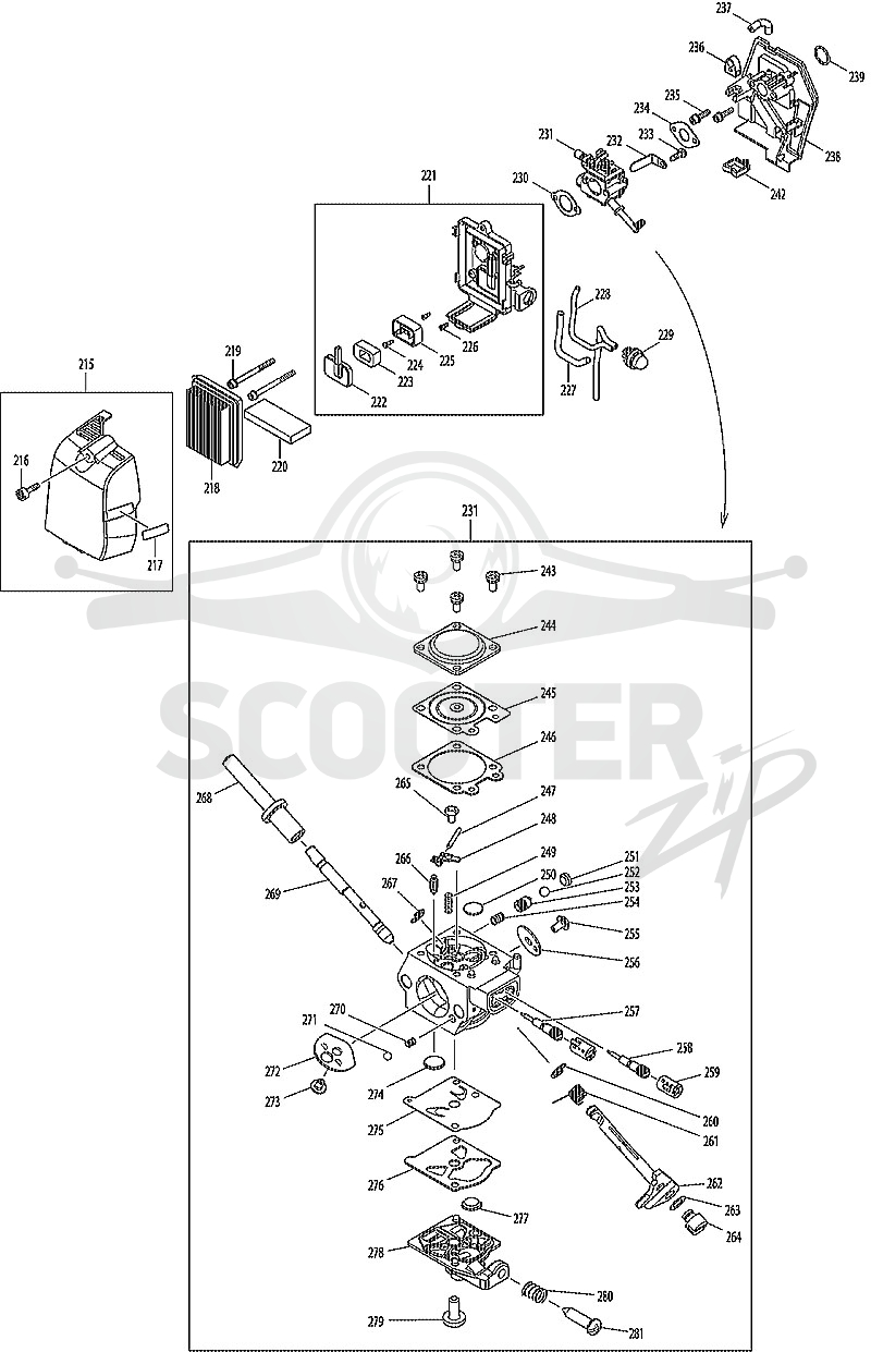 4. MAKITA EM4350UH (схема 4)