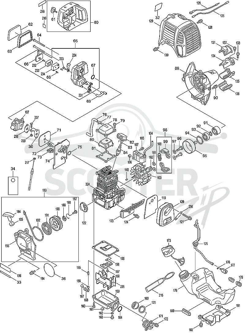 3. MAKITA EN4951SH (схема 3)