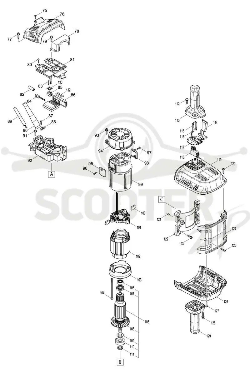 MAKITA HM1812 схема 2