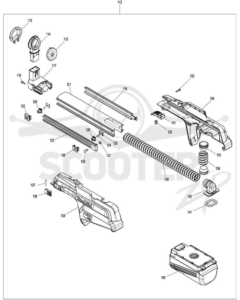 MAKITA HR2650 схема 2