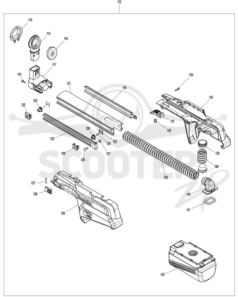 MAKITA HR2651T схема 2