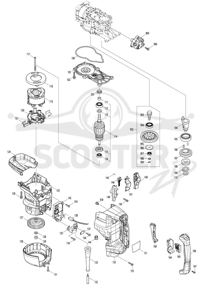 MAKITA HR5202C схема 2