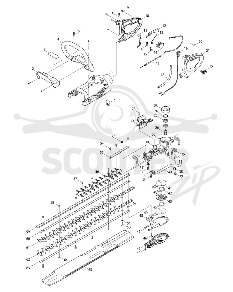 MAKITA HT2375D схема 1