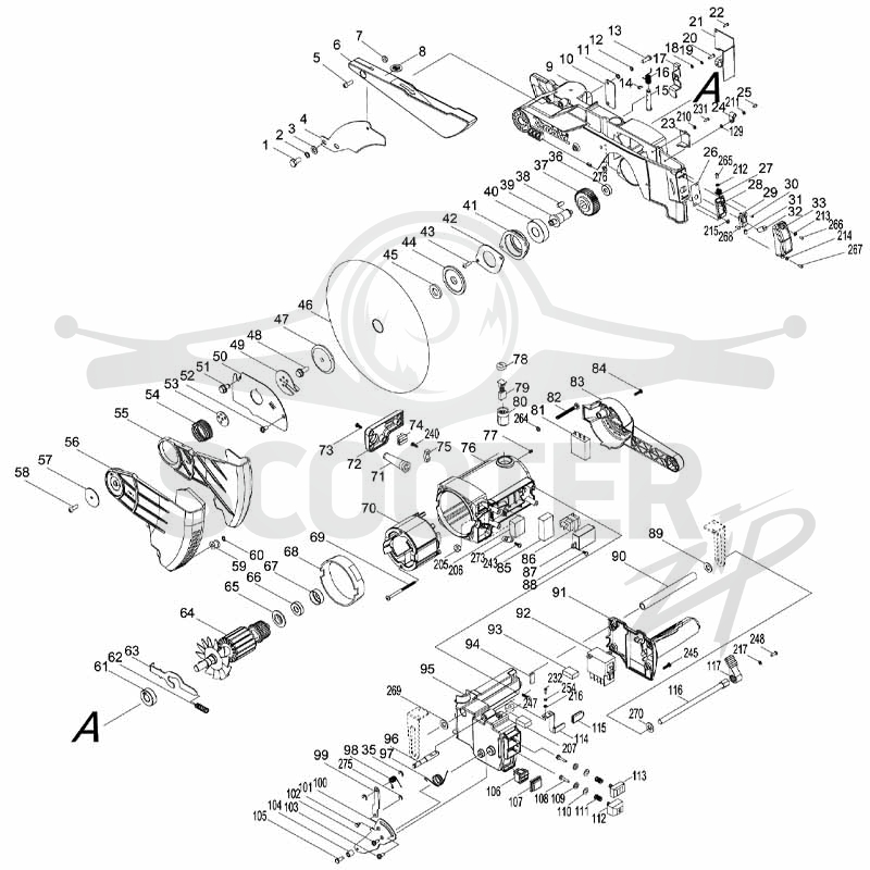 MAKITA LH1201FL схема 1