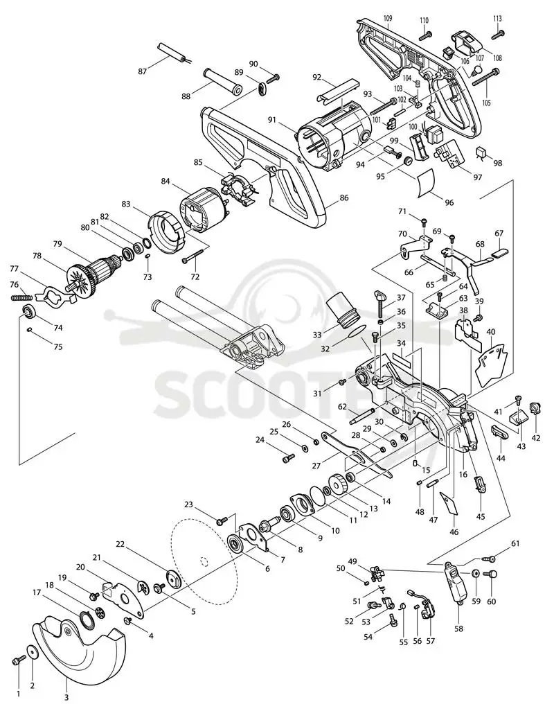 MAKITA LS0714L схема 1