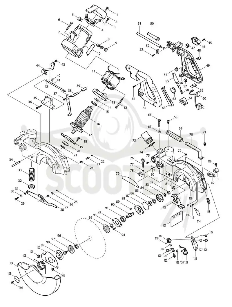 MAKITA LS1013L схема 1