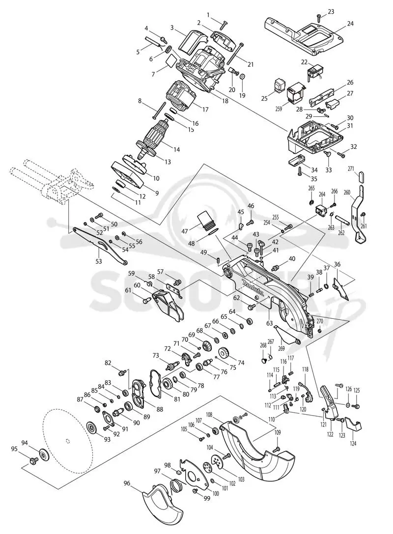 MAKITA LS1016L схема 1