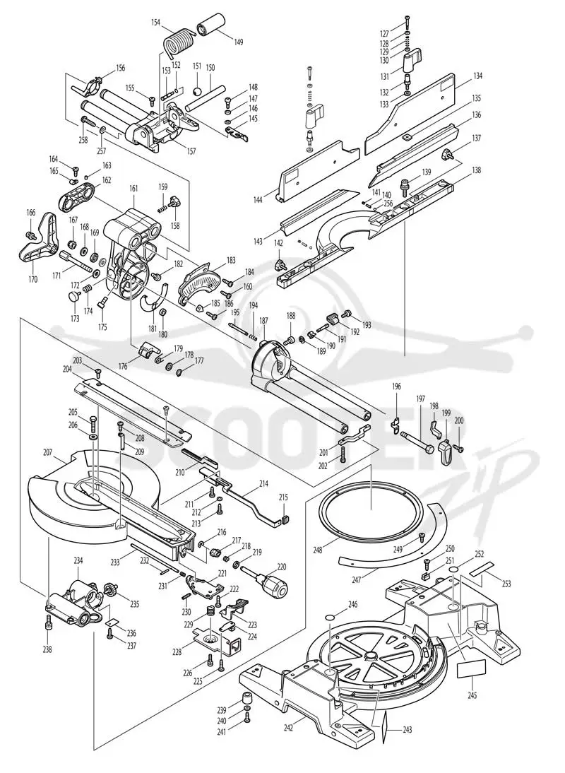 MAKITA LS1016L схема 2