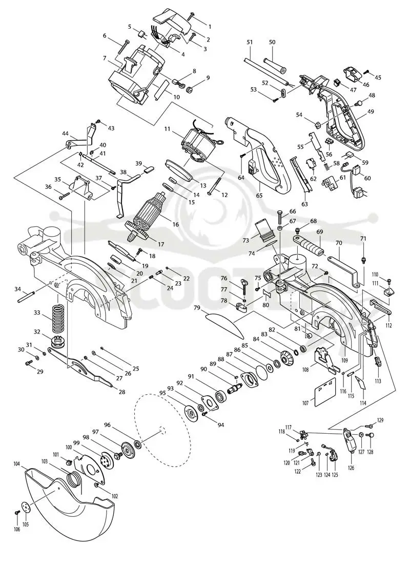 MAKITA LS1214L схема 1