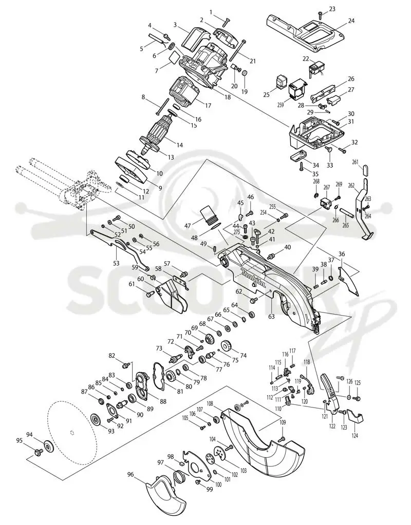 MAKITA LS1216L схема 1