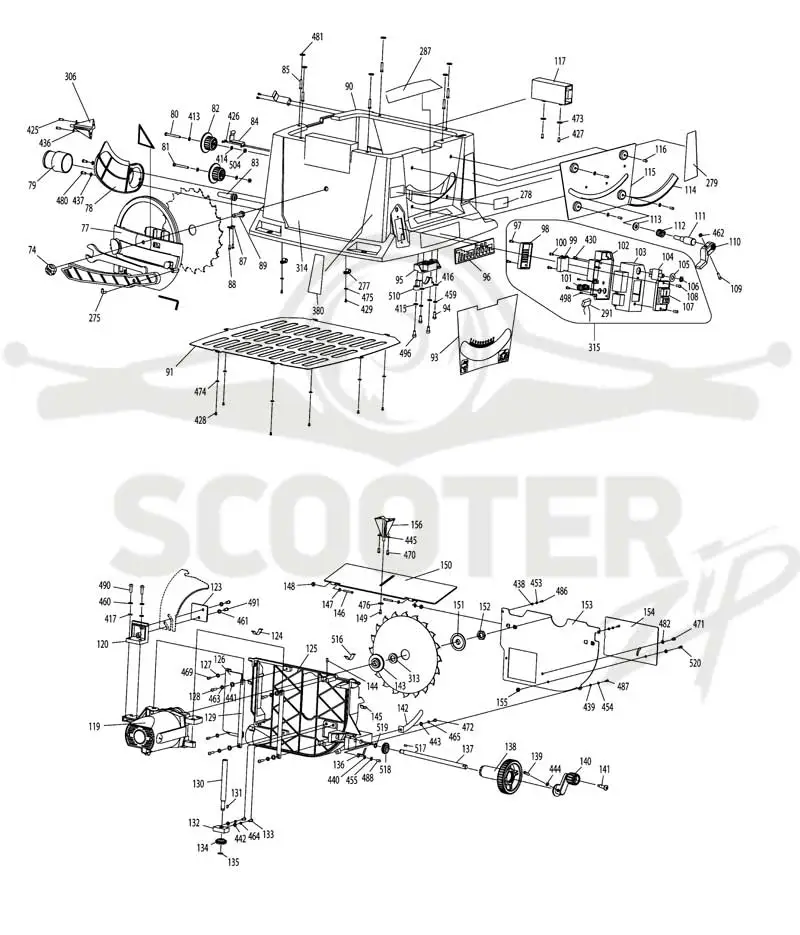 MAKITA MLT100 схема 2