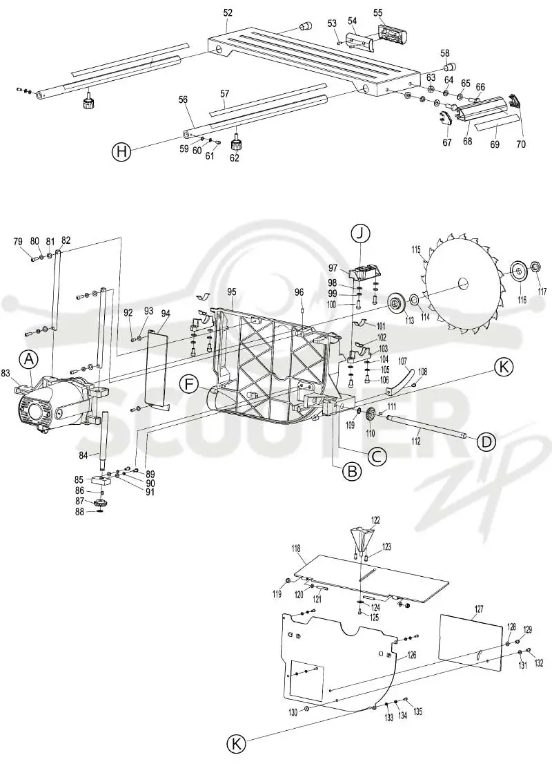 MAKITA MLT100N схема 2