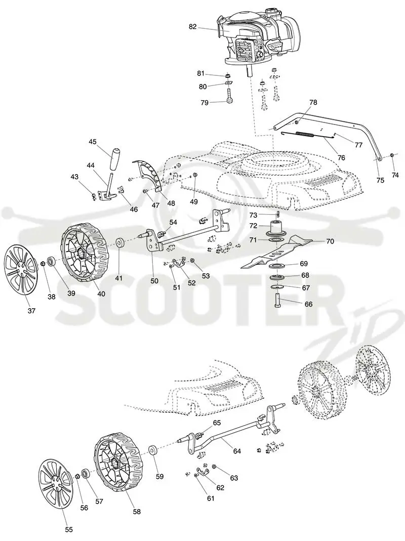 MAKITA PLM4817 схема 2
