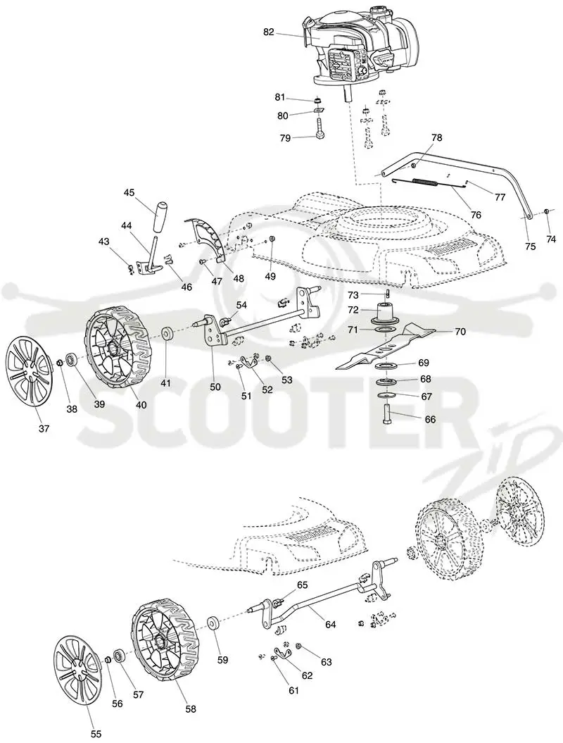 MAKITA PLM4818 схема 2