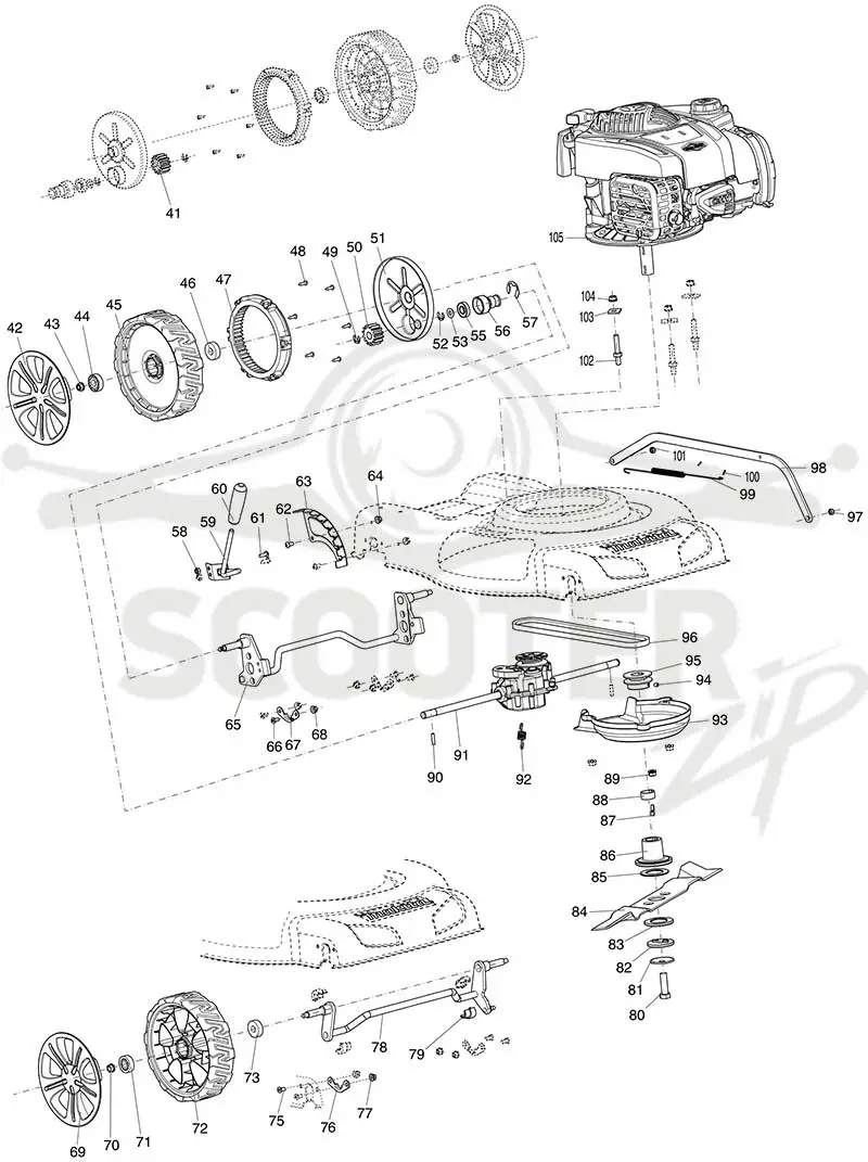 MAKITA PLM4819 схема 2