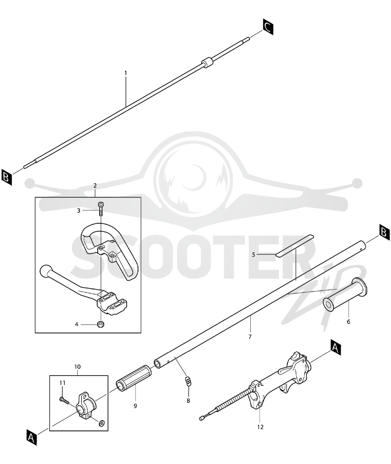 MAKITA PTR2500 схема 1