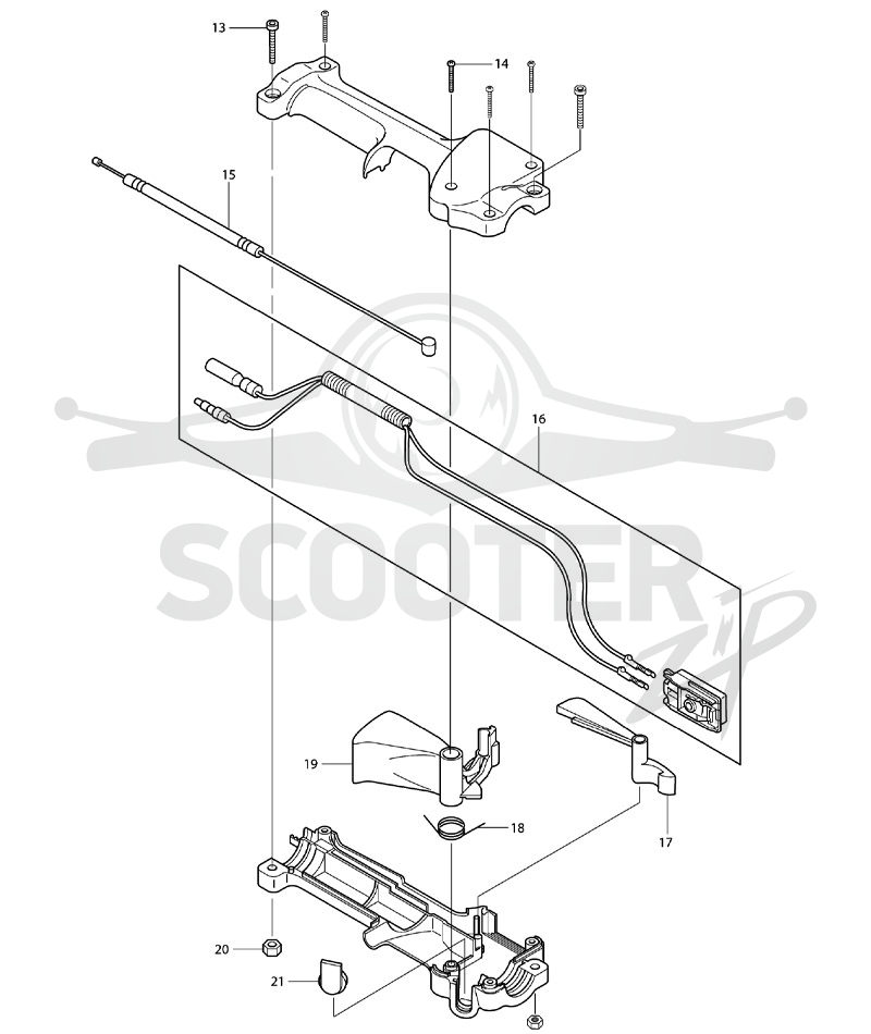 MAKITA PTR2500 схема 2