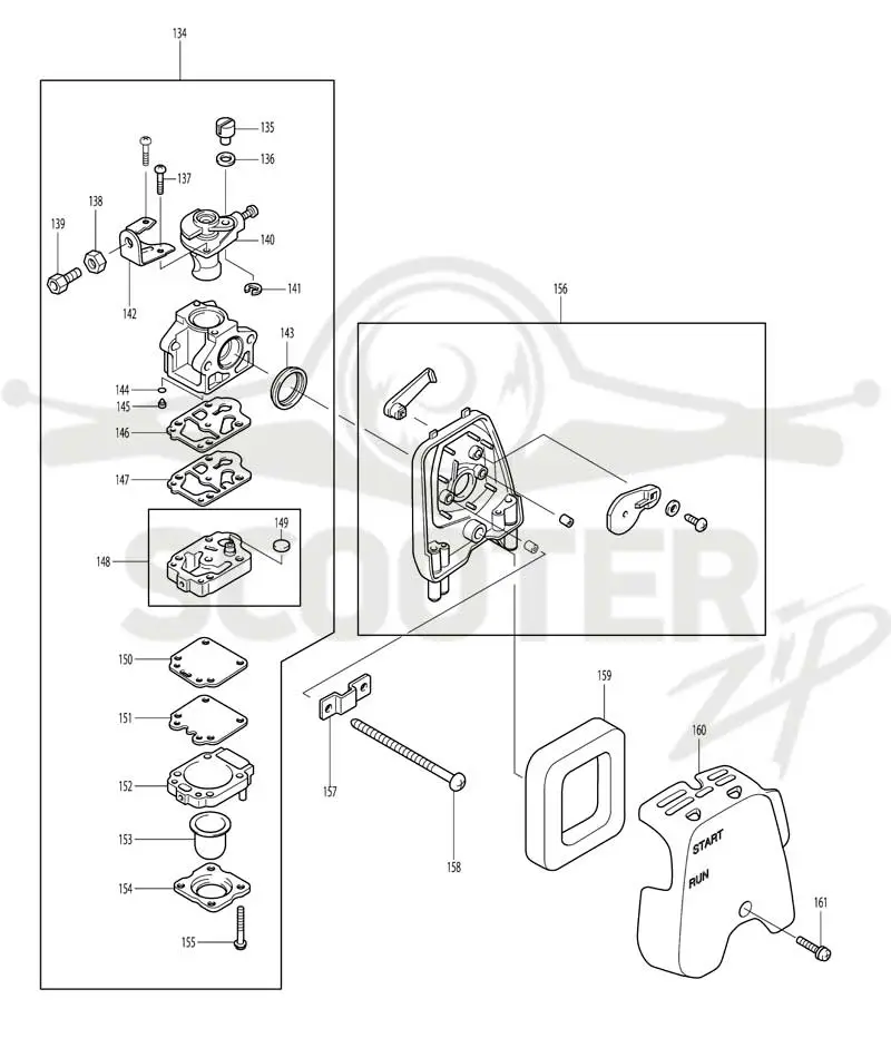 MAKITA RBC3101 схема 4