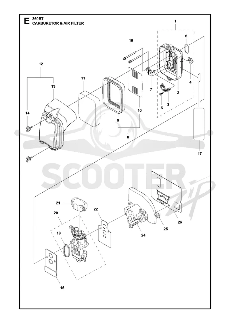 CARBURETOR & AIR FILTER