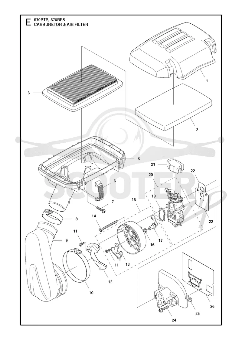 CARBURETOR & AIR FILTER