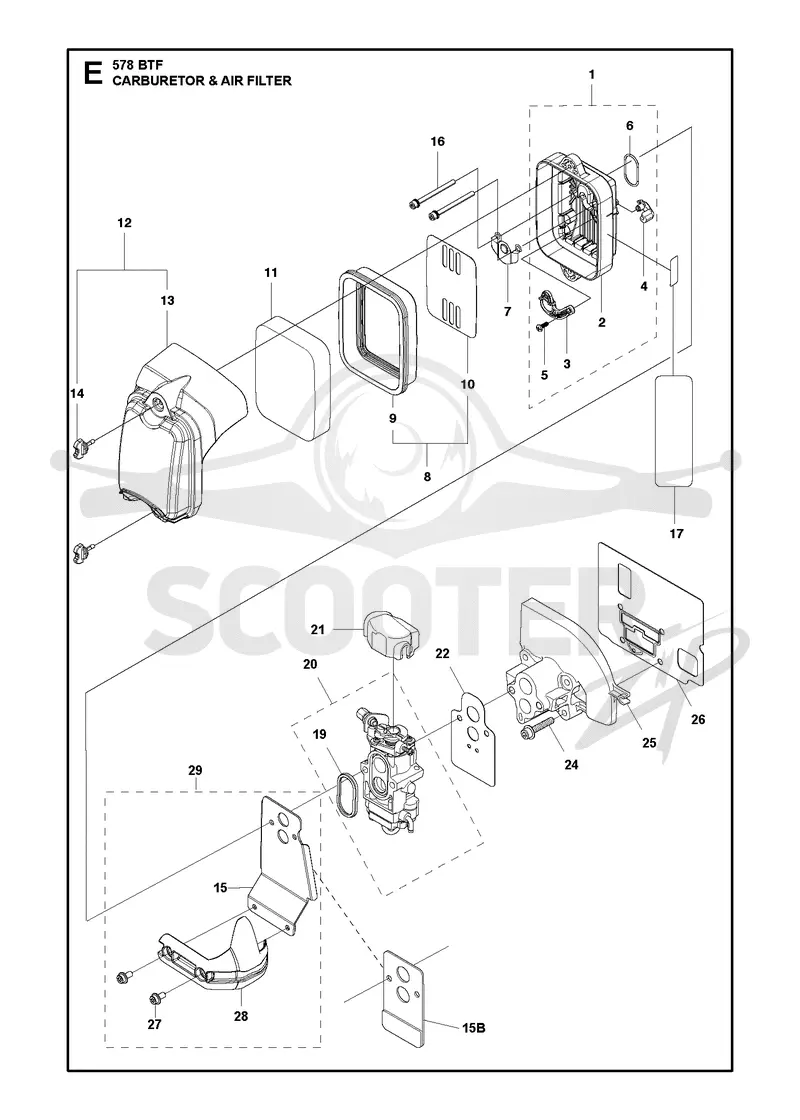 CARBURETOR & AIR FILTER