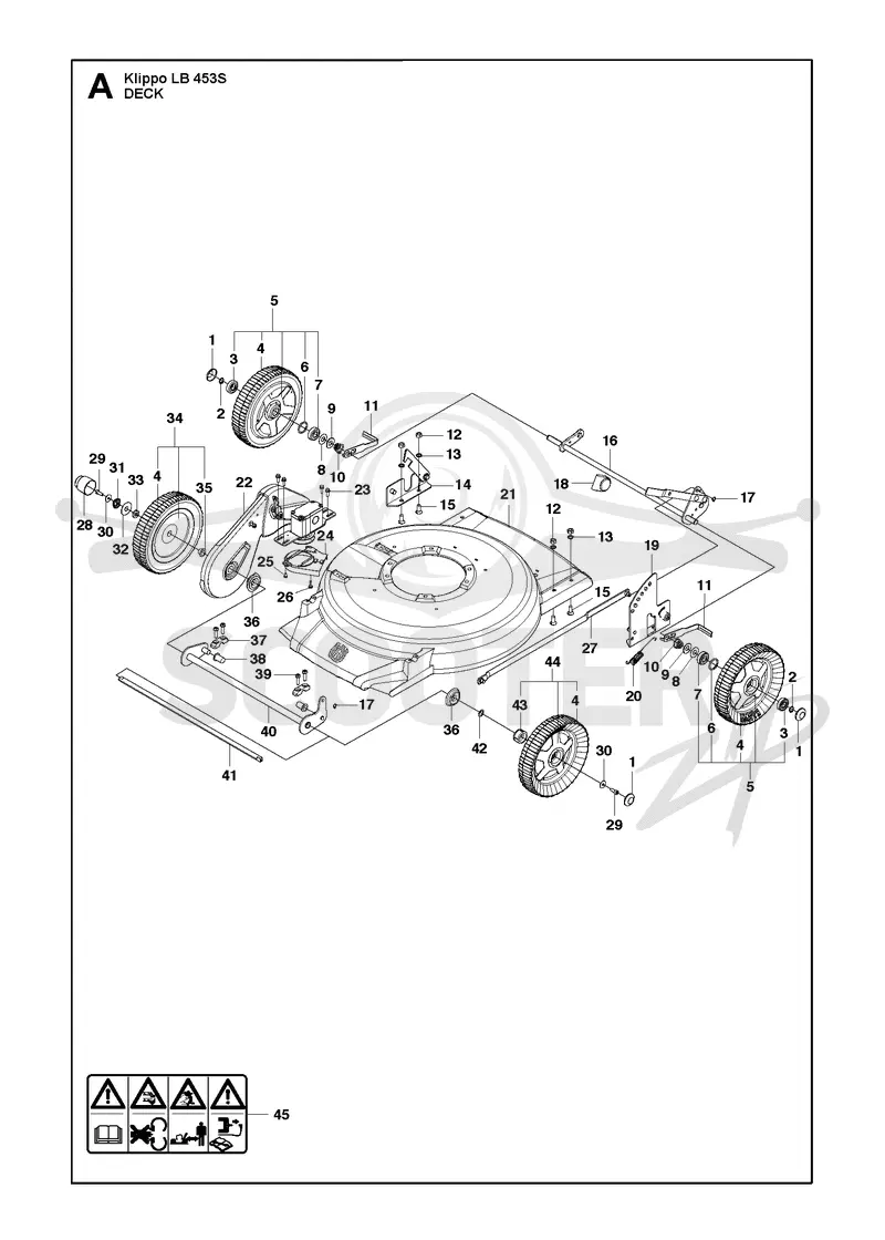 MOWER DECK / CUTTING DECK