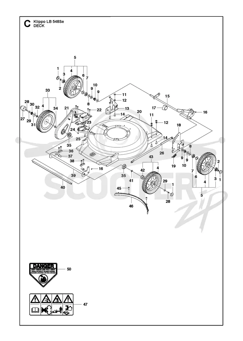 MOWER DECK / CUTTING DECK