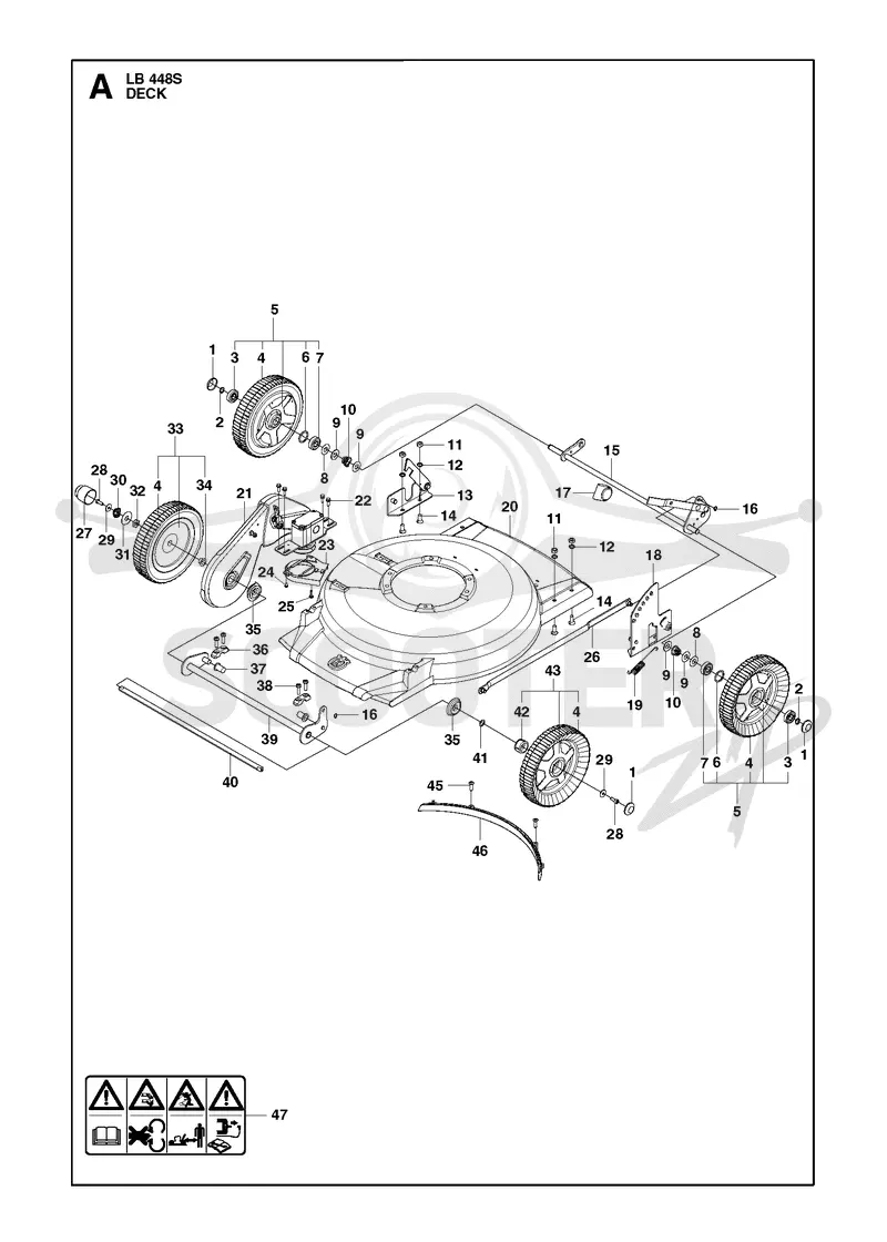 MOWER DECK / CUTTING DECK