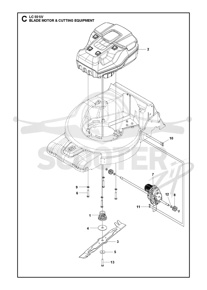 BLADE MOTOR & CUTTING EQUIPMENT