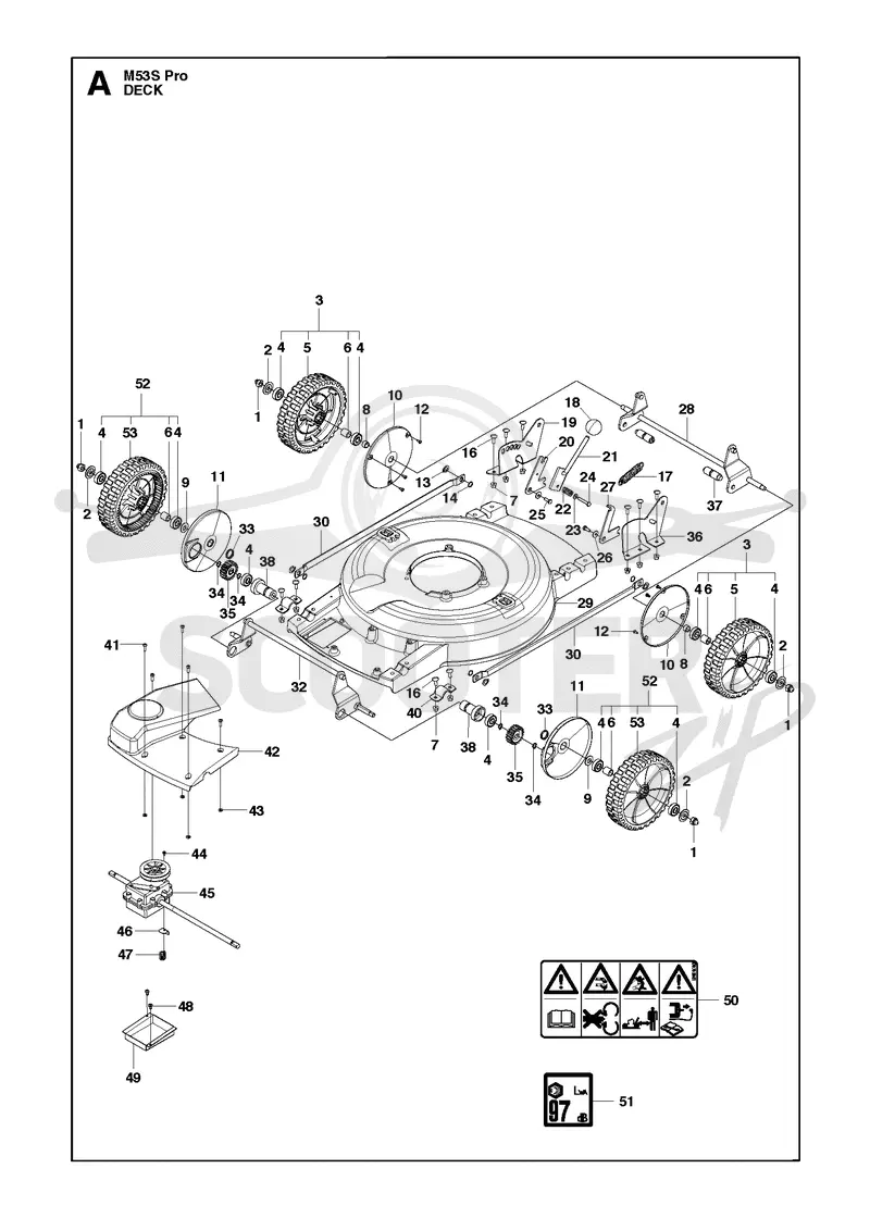 MOWER DECK / CUTTING DECK
