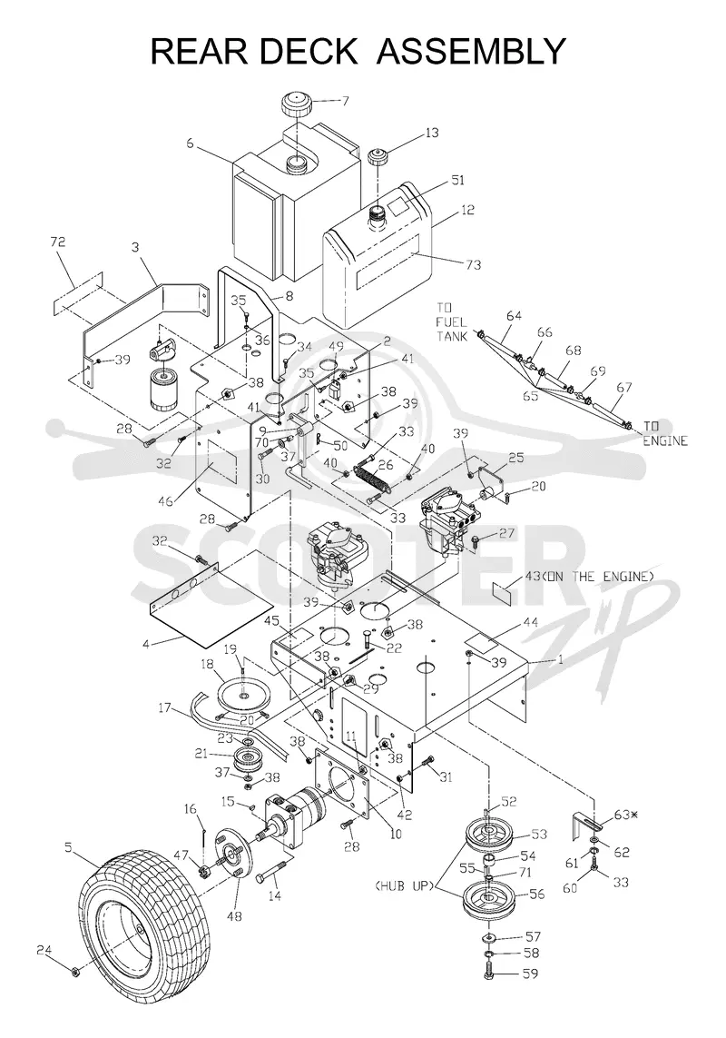 MOWER DECK / CUTTING DECK