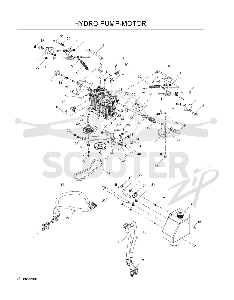 HYDRAULIC PUMP - MOTOR