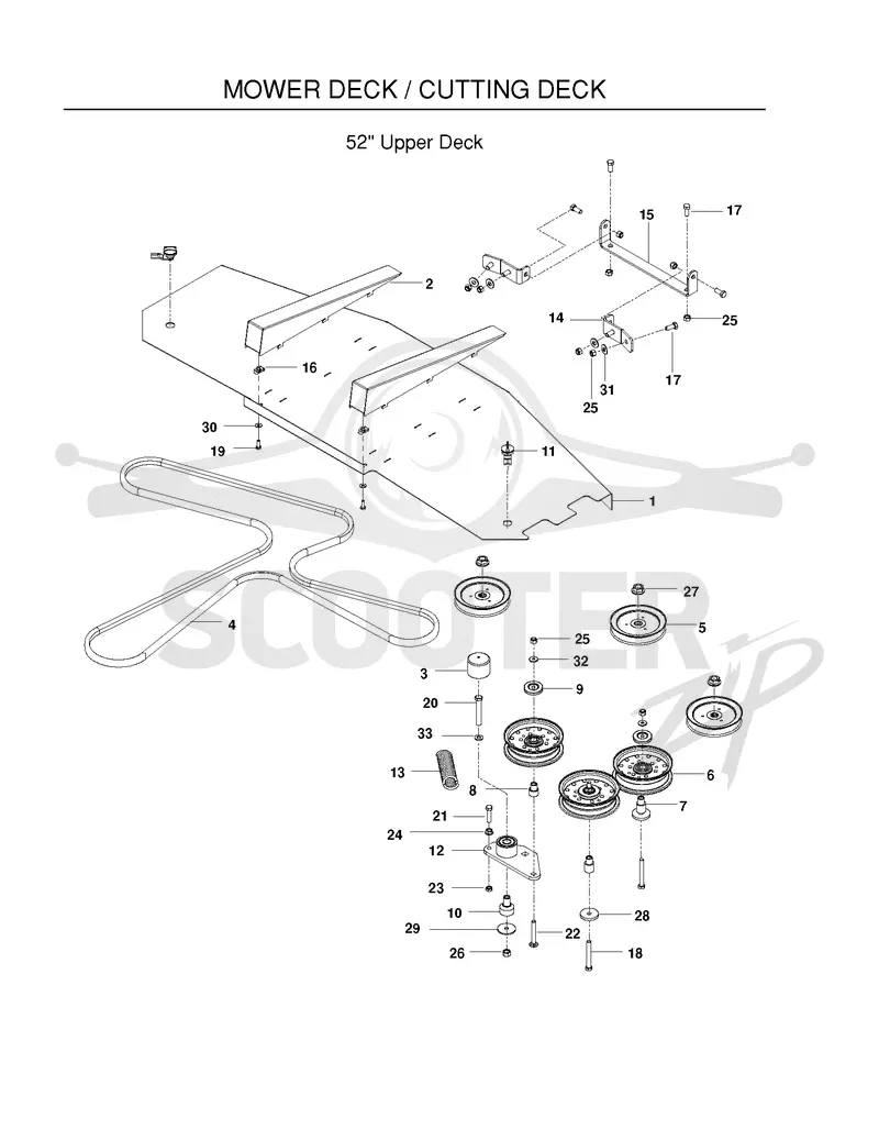 MOWER DECK / CUTTING DECK