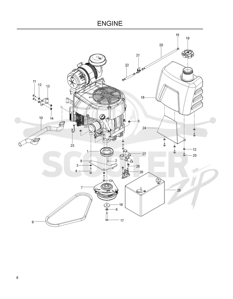 ENGINE PLATE