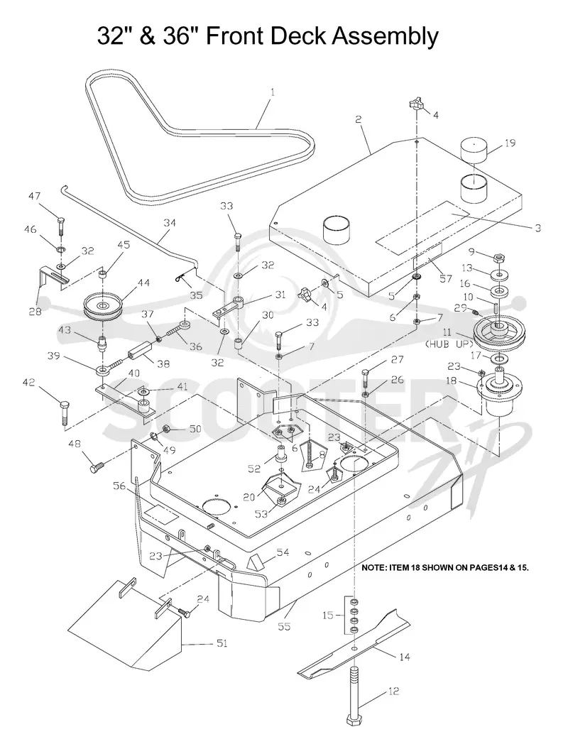 MOWER DECK / CUTTING DECK