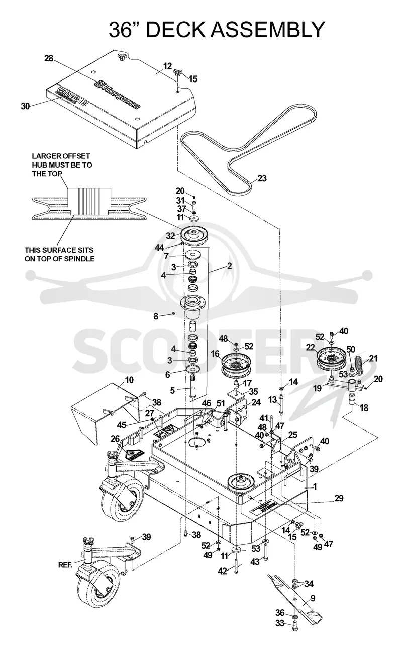 MOWER DECK / CUTTING DECK