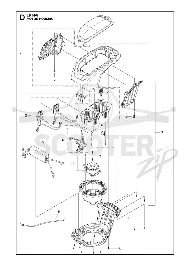 MOTOR HOUSING