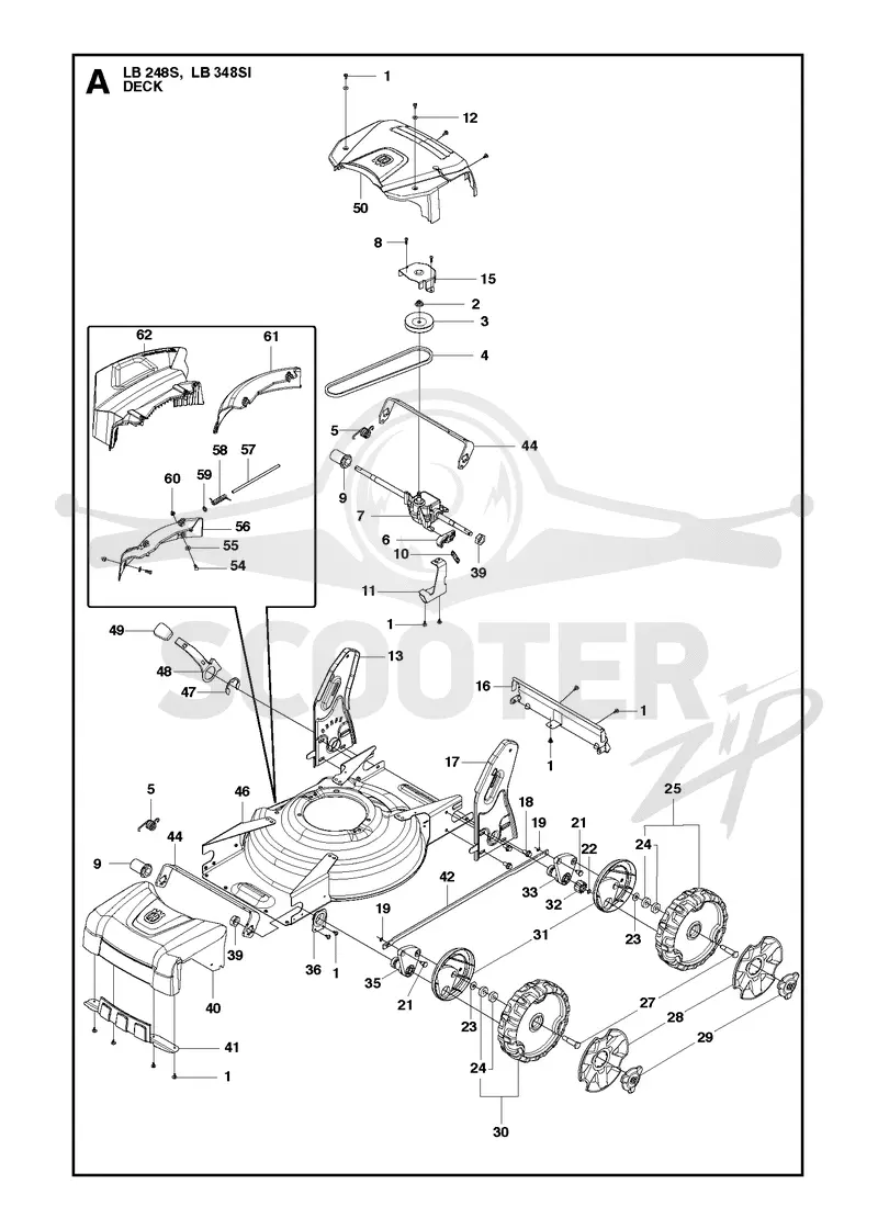 MOWER DECK / CUTTING DECK