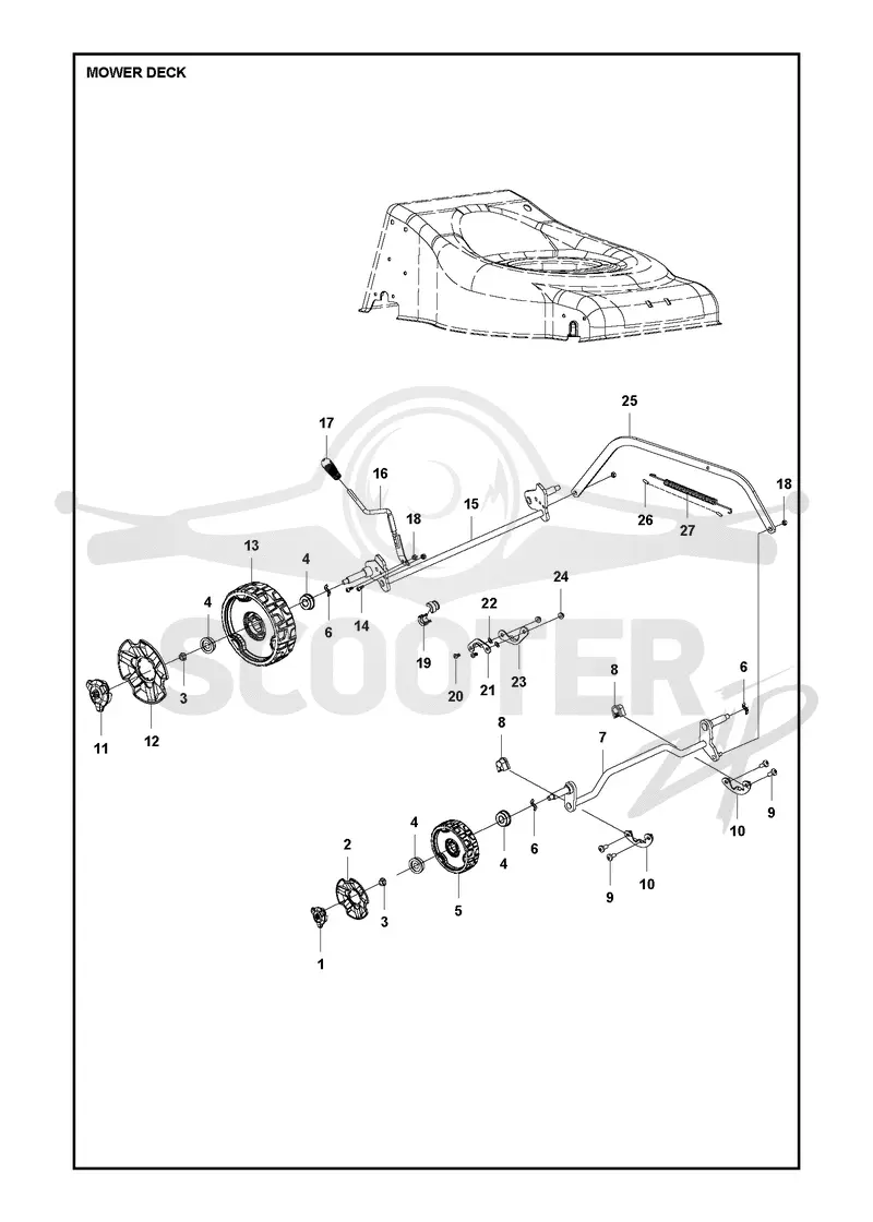 MOWER DECK / CUTTING DECK