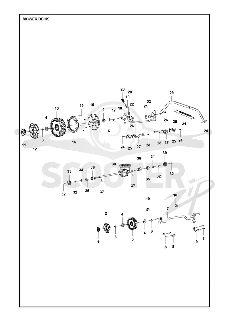 MOWER DECK / CUTTING DECK