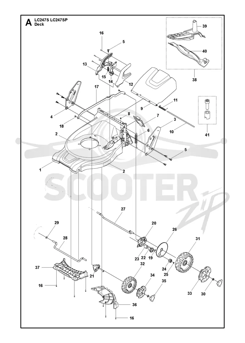 MOWER DECK / CUTTING DECK