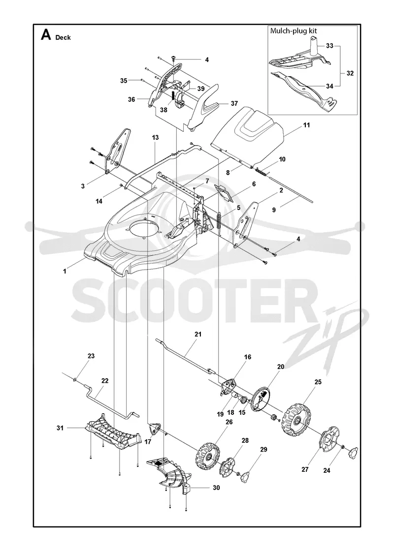 MOWER DECK / CUTTING DECK