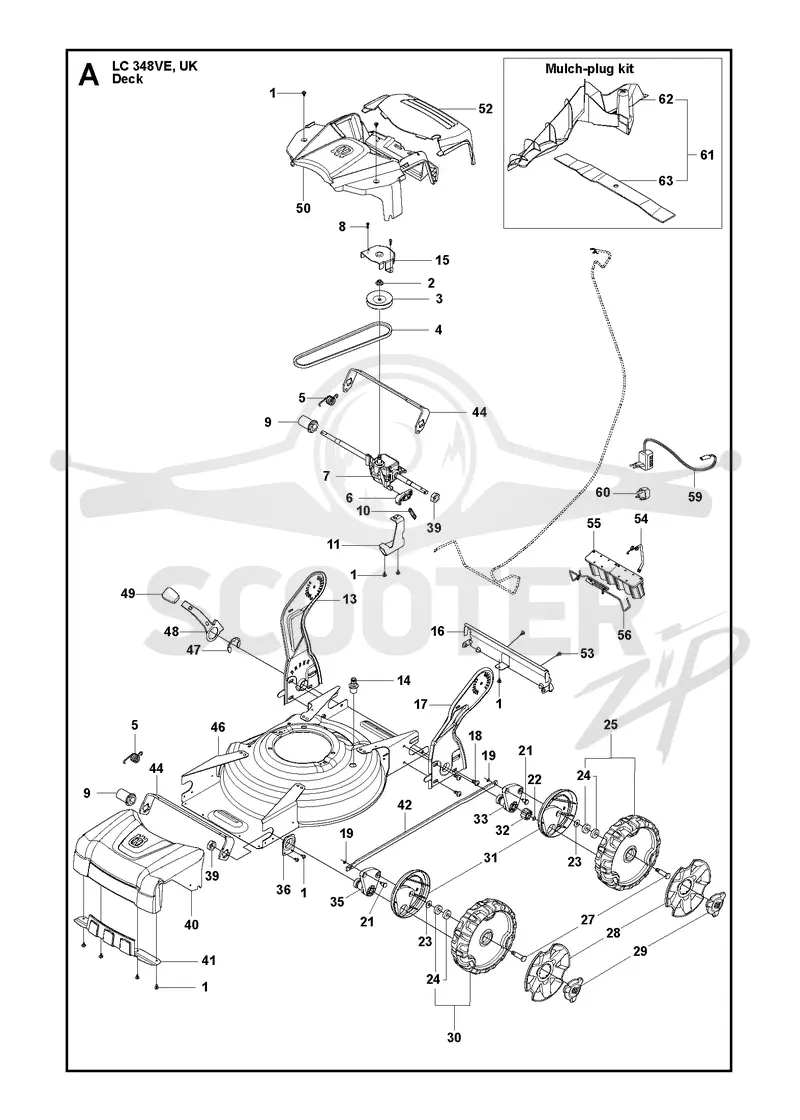 MOWER DECK / CUTTING DECK