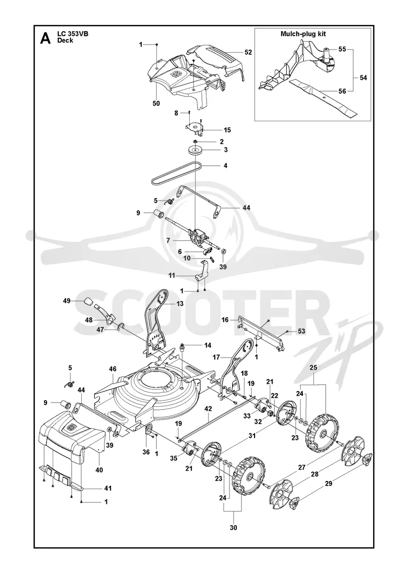 MOWER DECK / CUTTING DECK