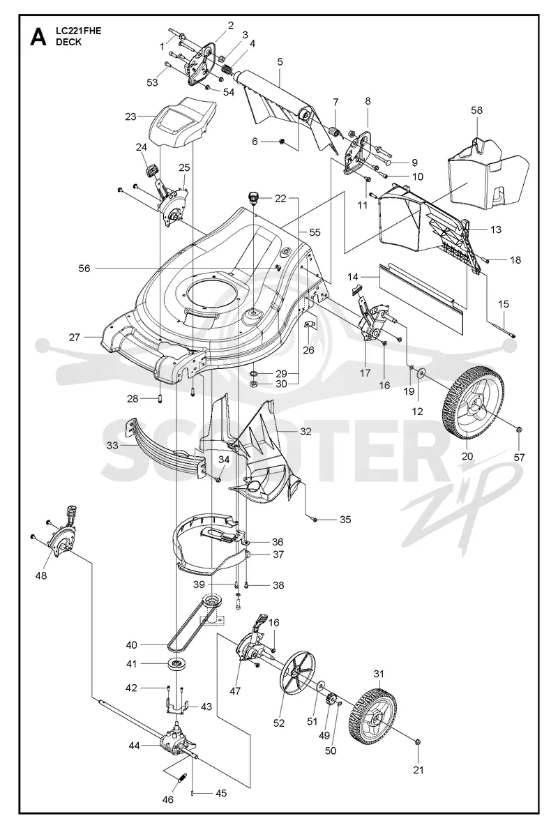MOWER DECK / CUTTING DECK