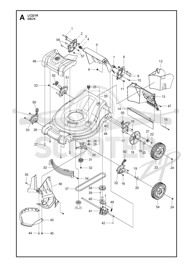 MOWER DECK / CUTTING DECK