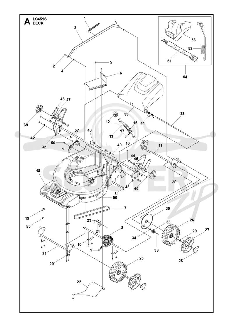 MOWER DECK / CUTTING DECK