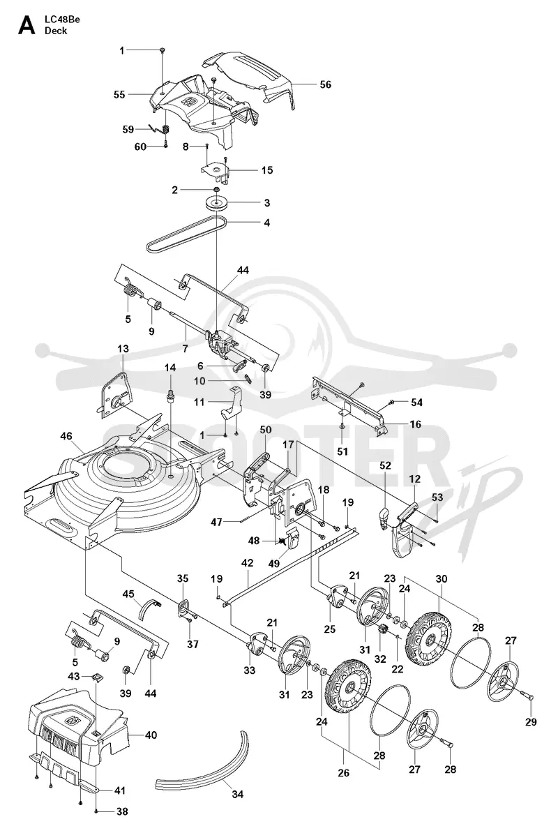 MOWER DECK / CUTTING DECK