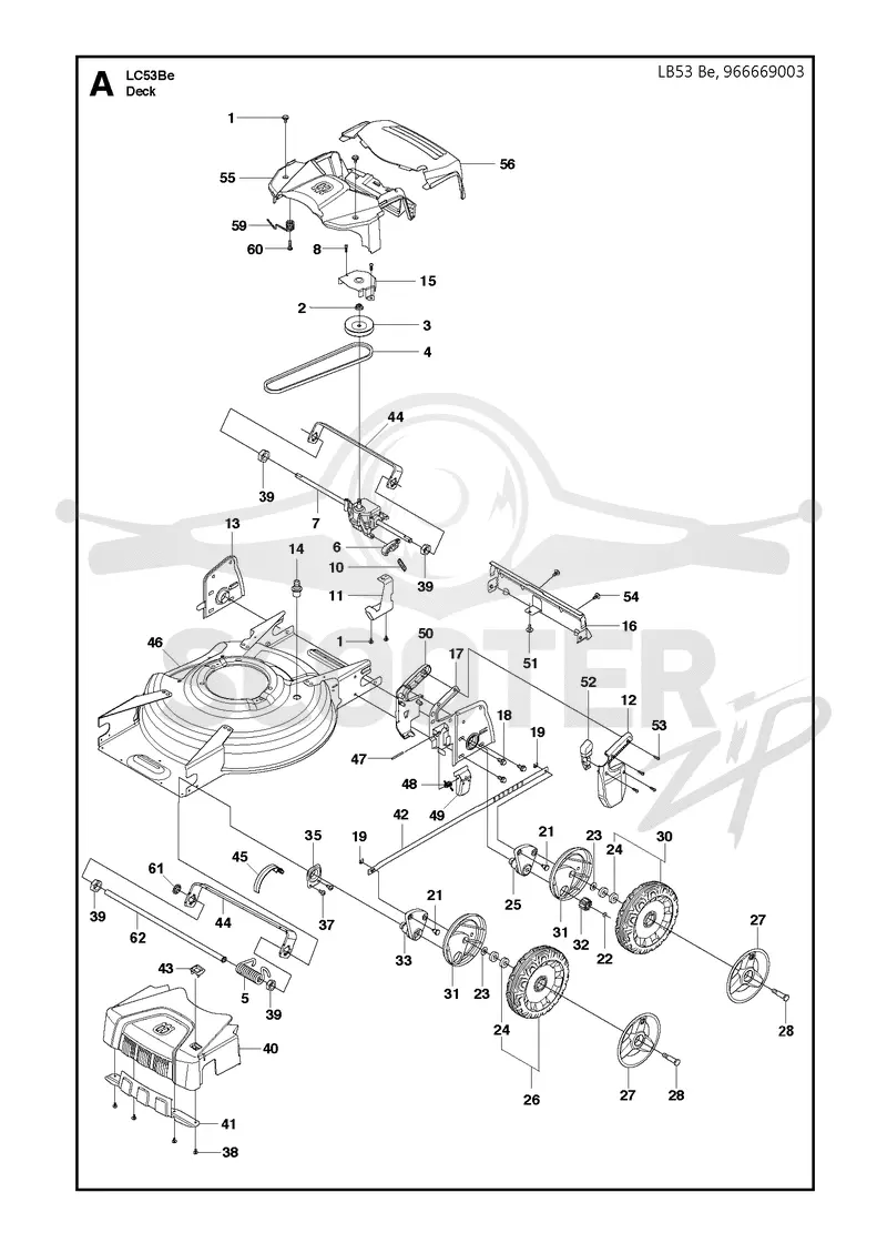 MOWER DECK / CUTTING DECK